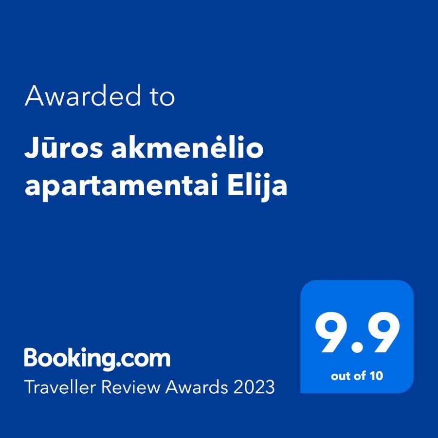 Juros Akmenelio Apartamentai Elija Sventoji Exterior photo